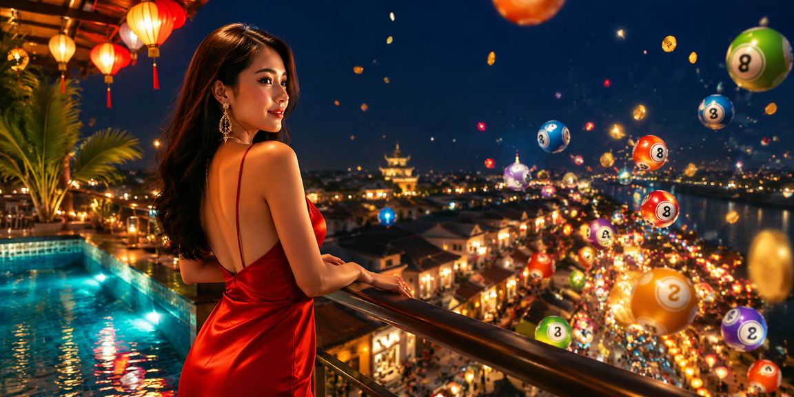 Không khí chợ đêm Huế – nơi nhiều người chơi xổ số trực tuyến qua cuoc